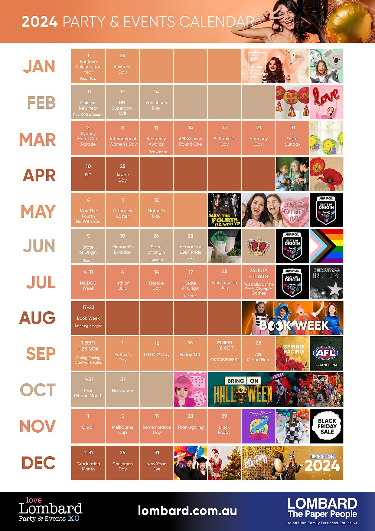 Events Calendar 2024 Image