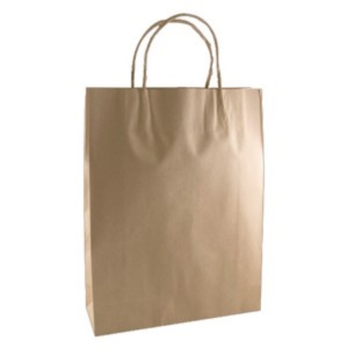Carry Bag String Handle Medium Brown Ea