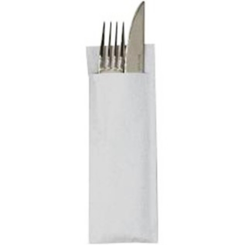Cutlery Bag Plain White Pk 1000