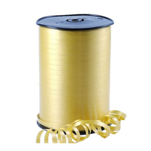 Curl Gold Ribbon 450m Ea