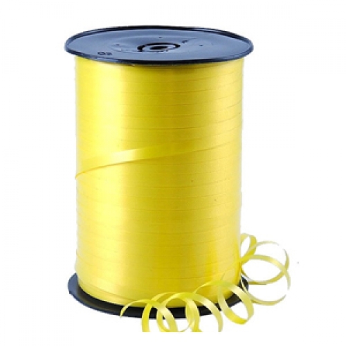 Curl Yellow Ribbon 450m Ea
