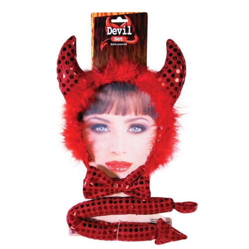 Devil Kit Red Sequin Ea