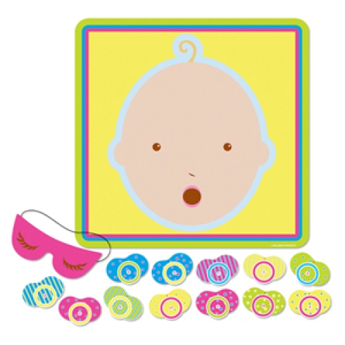 Baby Shower Game Pin the Dummy 43x47cm Pk 1