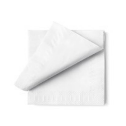 Napkin White Lunch 2ply Ct 2000