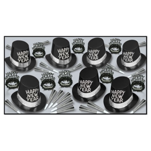 New Year Kit Black Tie for 25 Ea
