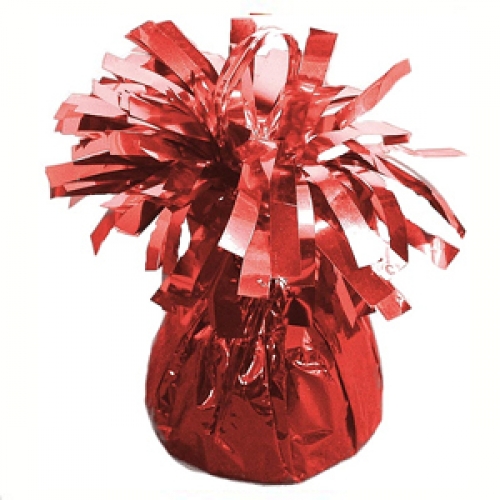 Balloon Weight Foil Red Ea