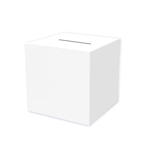 Card Box White Cardboard 30cm