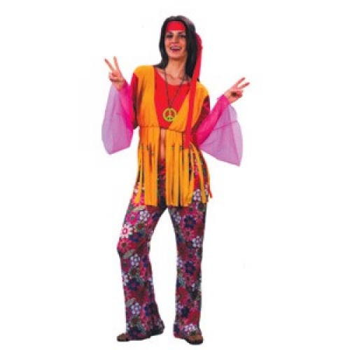 Costume Hippie Woman Adult Ea