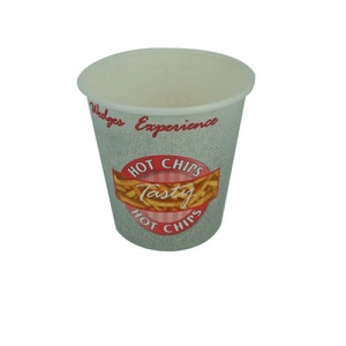 Cup Chip 12oz `Hot Chips` Pack 50