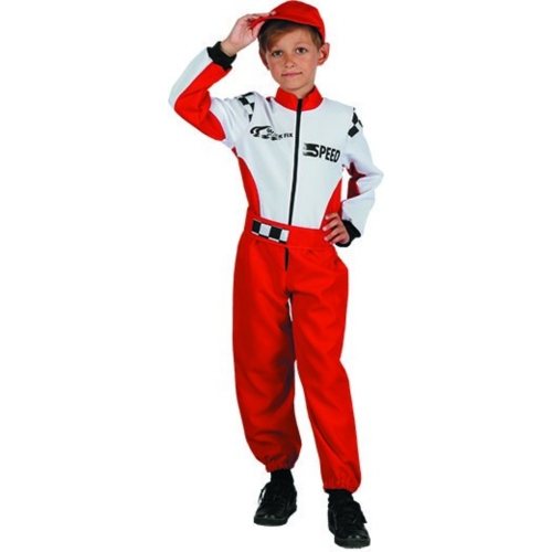 Costume Racing Driver Child Medium Ea
