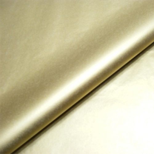 Tissue Sheet Gold Metallic pk 5