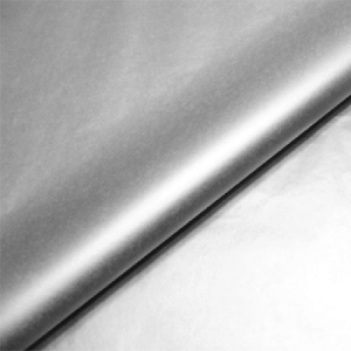 Tissue Sheet Silver Metallic pk 5