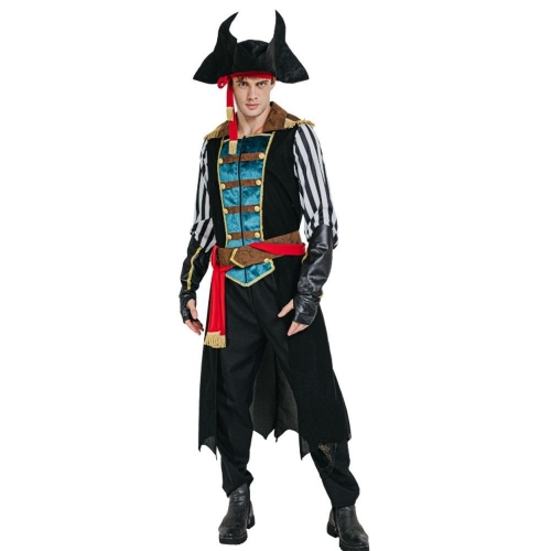 Costume Pirate Hi Seas Adult Small Ea