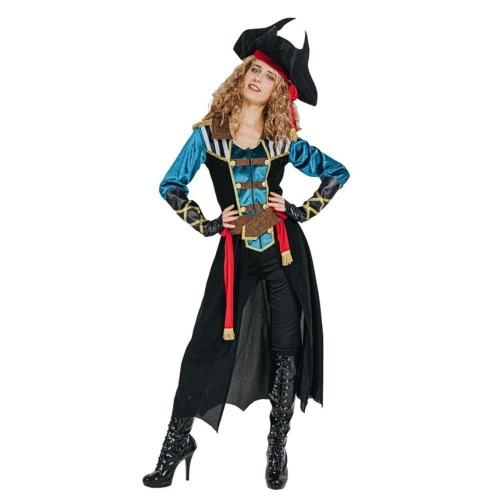 Costume Pirate Hi Seas Lady Adult Small Ea