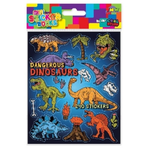 Sticker Book Dinosaurs Ea