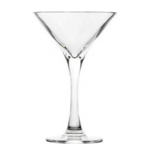 Plastic Martini Glass 19cm Pk 8