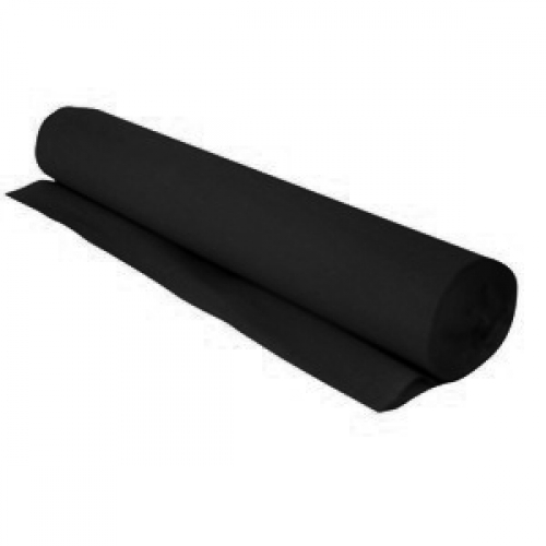 Crepe Roll Black 50cmx 25m Ea