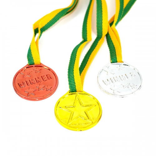 Medal Winner Gold Silver Bronze Pk 3