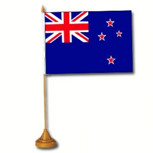 New Zealand Flag Desk Ea