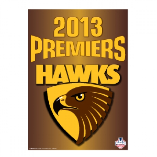 Hawthorn Premiers 2013 Poster Each COLLECTORS