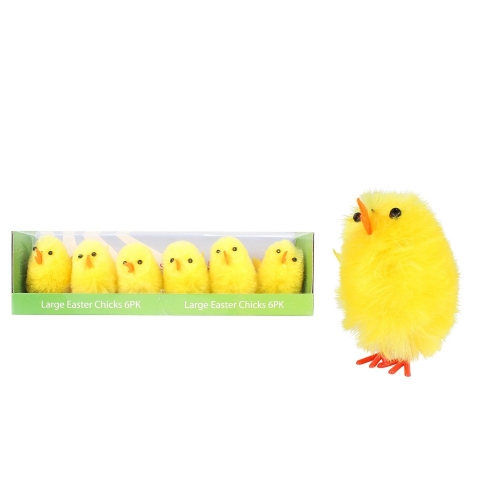 Easter Chicks 5cm Pk 6