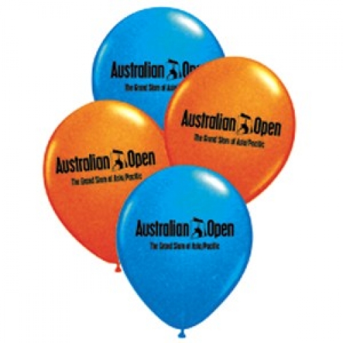 Aus Open Printed Balloons CLEARANCE