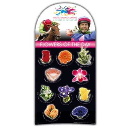 SRC Flower Counter Standee Ea CLEARANCE