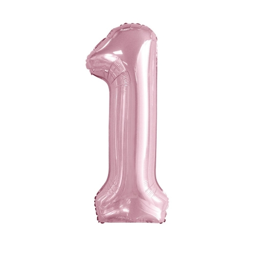 Balloon Foil Megaloon 86cm 1 Light Pink Ea