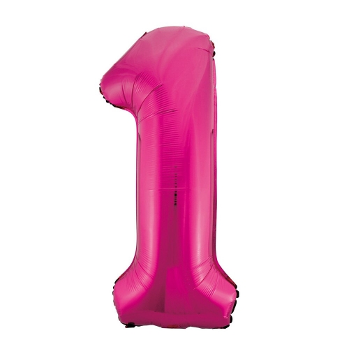 Balloon Foil Megaloon 86cm 1 Pink Ea