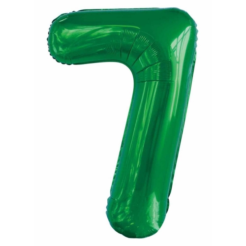 Balloon Foil Megaloon 86cm 7 Green Ea