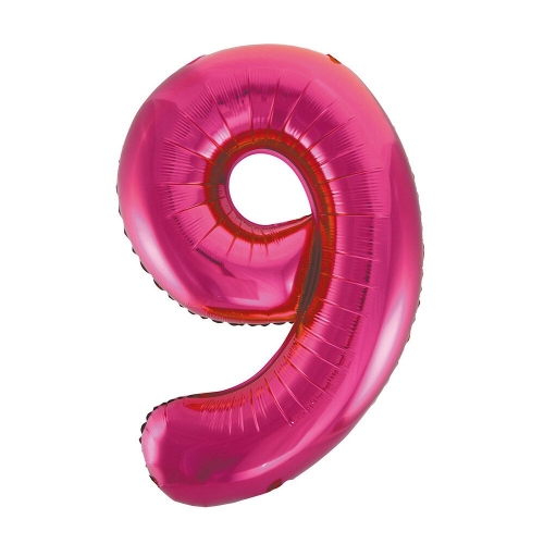 Balloon Foil Megaloon 86cm 9 Pink Ea