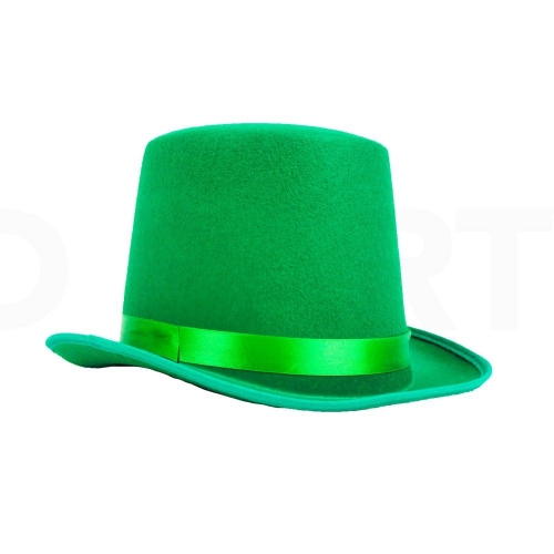 Hat Top Green Felt Ea