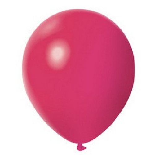 Balloon Latex 28cm Metallic Rose Pk 50