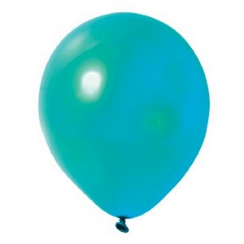 Balloon Latex 28cm Standard Turquoise Pk 50