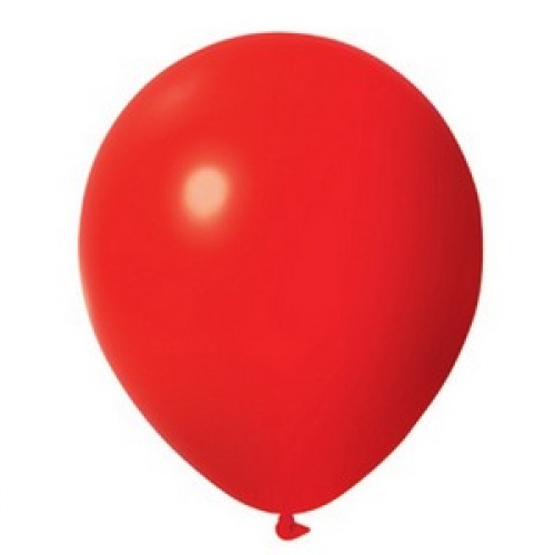 Balloon Latex 28cm Standard Red Pk 50