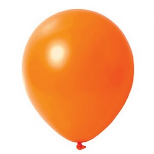 Balloon Latex 28cm Standard Orange Pk 50