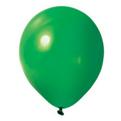 Balloon Latex 28cm Standard Dark Green Pk 50