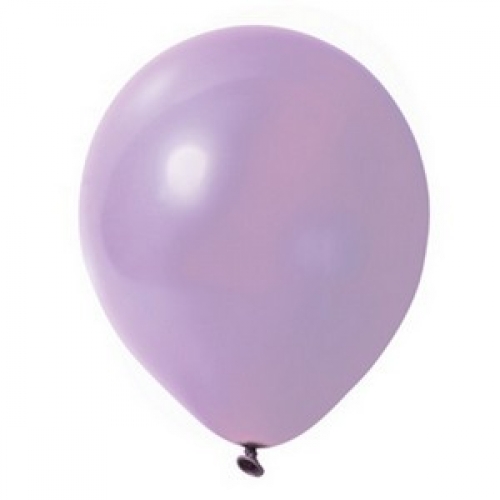 Balloon Latex 28cm Metallic Lavender Pk 50