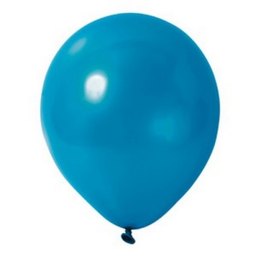 Balloon Latex 28cm Metallic Royal Blue Pk 50