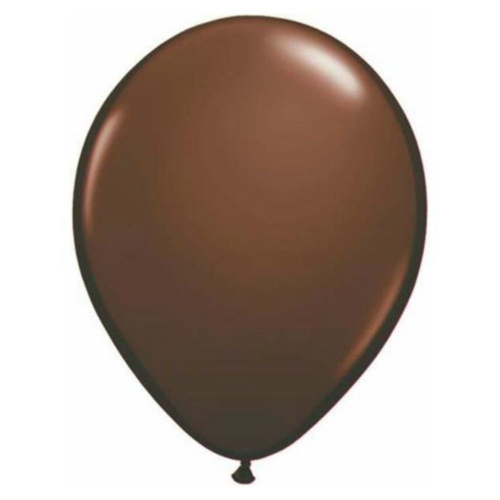 Balloon Latex 28cm Standard Brown Pk 50
