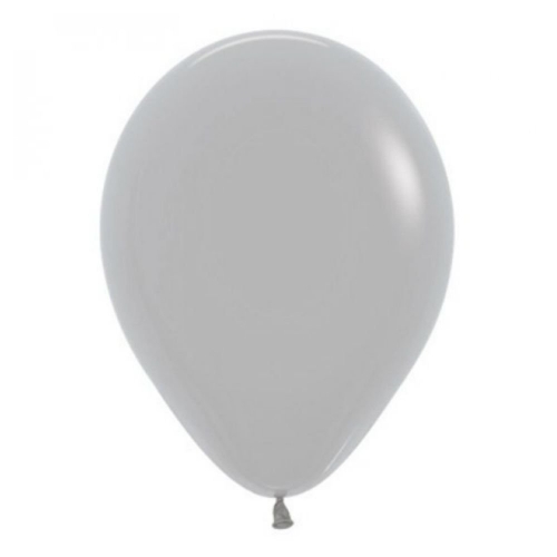 Balloon Latex 28cm Standard Grey Pk 50