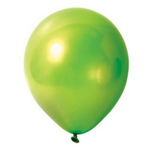 Balloon Latex 28cm Standard Lime Green Pk 50
