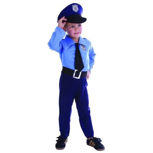 Costume Policeman Toddler Ea
