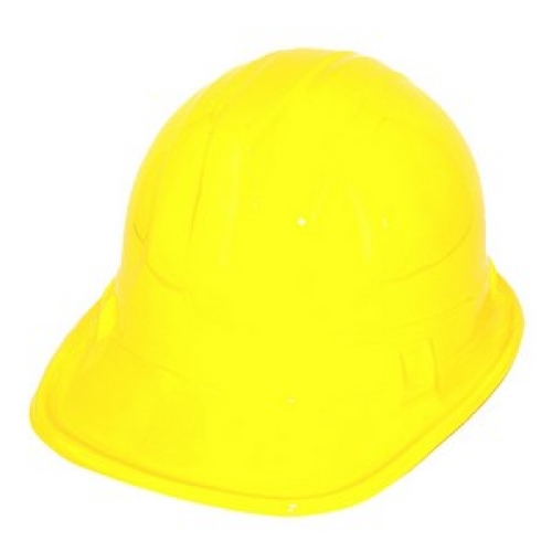 Hat Builder Plastic Yellow Ea
