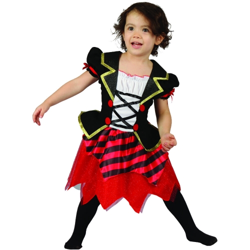 Costume Pirate Girl Toddler Ea