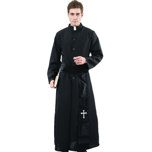Costume Priest Adult Large Ea