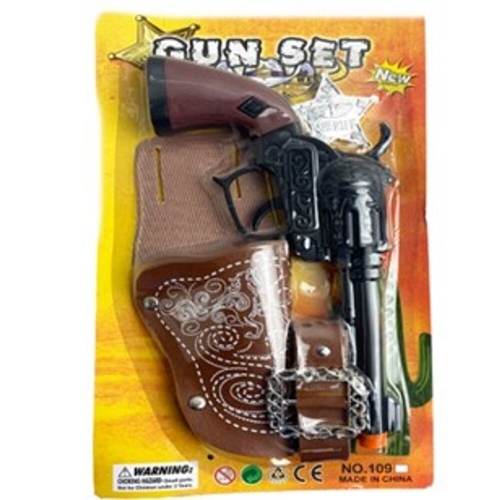 Cowboy Gun Holster Set Ea