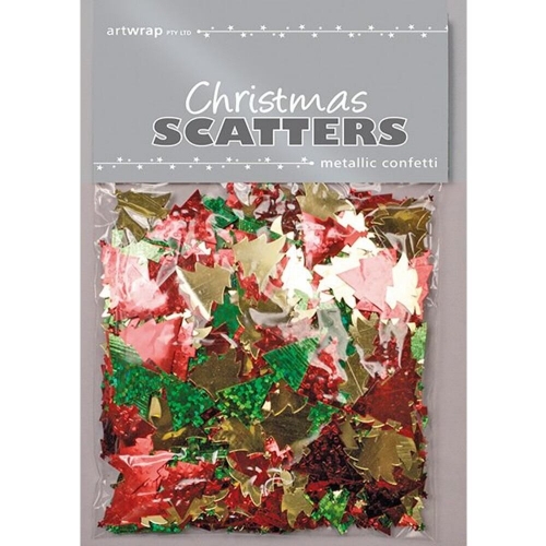 Christmas Scatter Confetti 25gm Ea
