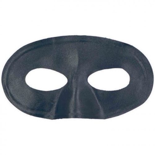 Mask Domino Black 18cm Ea