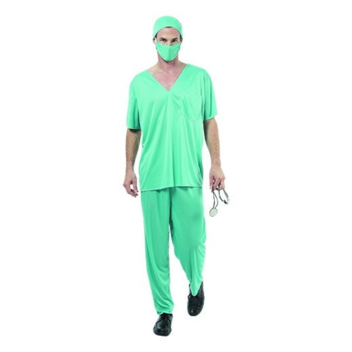 Costume Surgeon Adult Large Ea